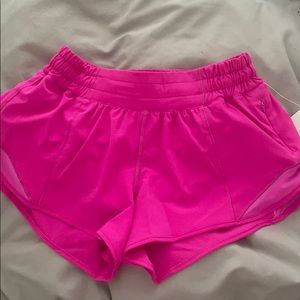 RARE Pow Pink Hotty Hot shorts 2.5 in